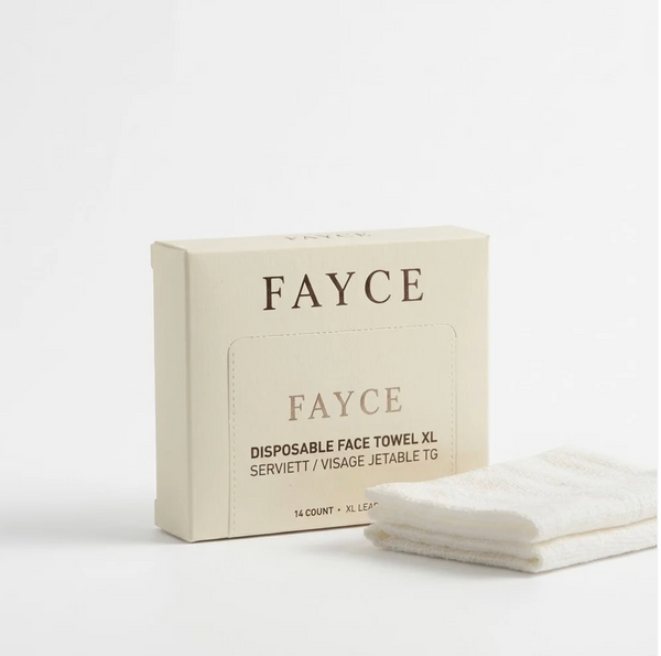 FAYCE Disposable Face Towel Travel– 10 Count