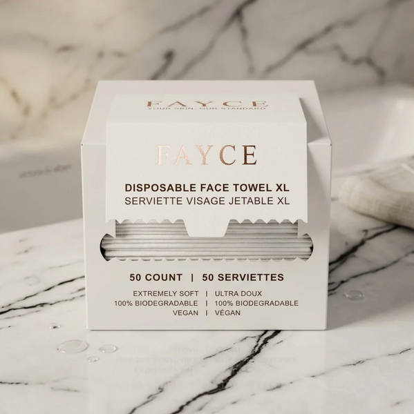 FAYCE Disposable Face Towel XL – 50 Count