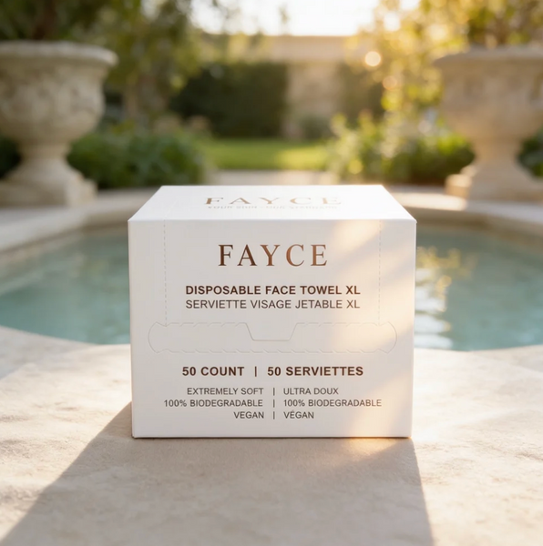 FAYCE Disposable Face Towel XL – 50 Count