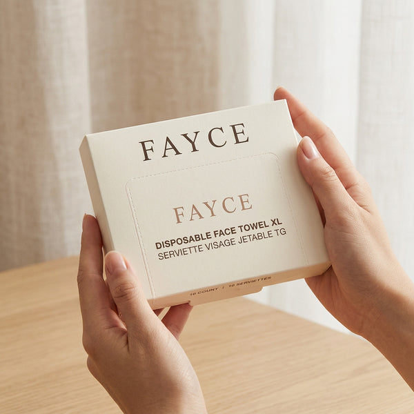 FAYCE Disposable Face Towel Travel– 10 Count