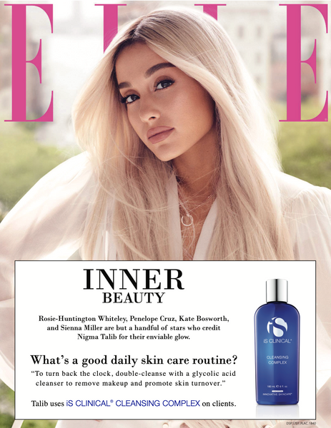 ELLE Magazine Best Cleanser 2021 iS Clinical Cleansing Complex The Toronto Facialist