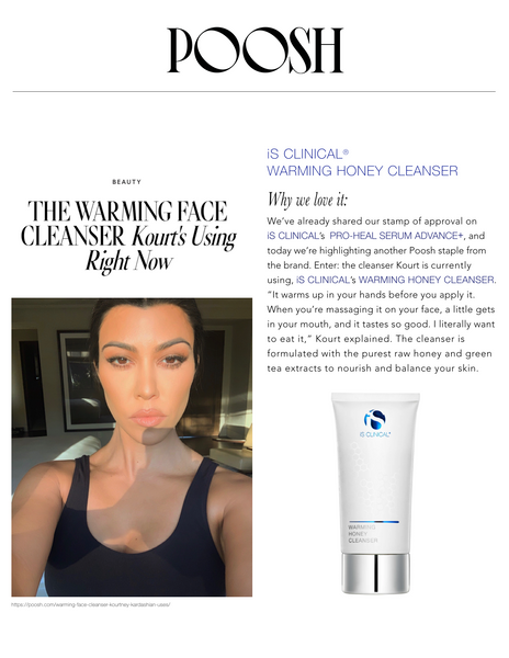 Secret to Brighter Skin iS Clinical Warming Honey Cleanser Best of 2021 The Toronto Facialist Kourt Poohs Beauty